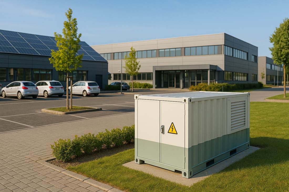 BESS bij logistiek/bedrijvenpark